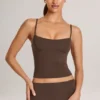 Ailany Modal Scoop-Neck Tank Top i chokladbrunt Ailany Modal Scoop-Neck Tank Top i chokladbrunt