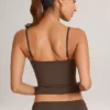 Ailany Modal Scoop-Neck Tank Top i chokladbrunt Ailany Modal Scoop-Neck Tank Top i chokladbrunt