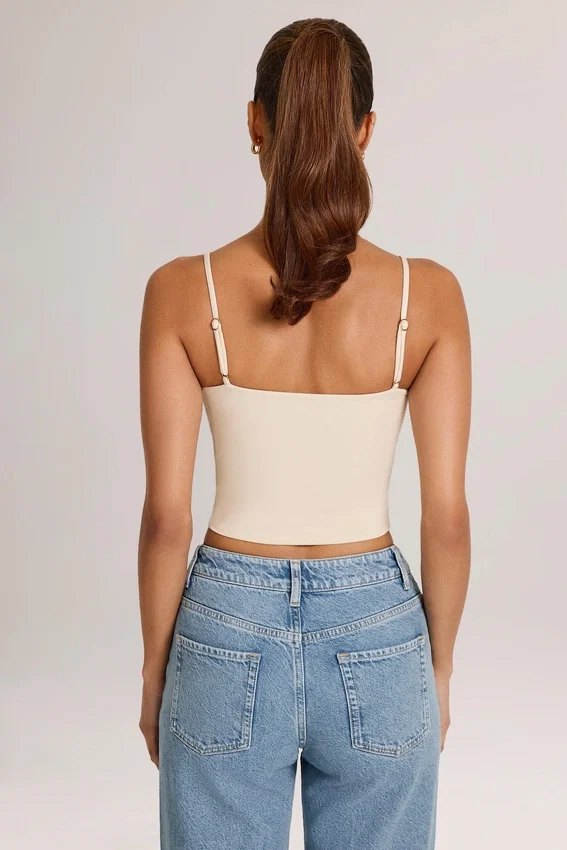 Ailany Modal Scoop-Neck Tank Top i Ivory Ailany Modal Scoop-Neck Tank Top i Ivory