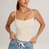 Ailany Modal Scoop-Neck Tank Top i Ivory Ailany Modal Scoop-Neck Tank Top i Ivory