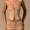 Ailoria snörningskorsett i beige Ailoria snörningskorsett i beige