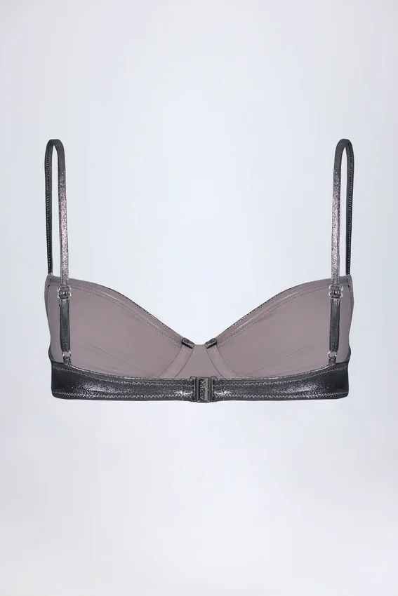 Aluna bikinitopp med bygel i silver Aluna bikinitopp med bygel i silver
