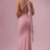 Annelise Jersey brudtärneklänning i blushrosa Annelise Jersey brudtärneklänning i blushrosa