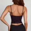 Armelia Embellished Peekaboo Cowl-Neck Top i Purple Snake Armelia Embellished Peekaboo Cowl-Neck Top i Purple Snake