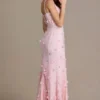 Aurelia Embellished Corset Gown i babyrosa Aurelia Embellished Corset Gown i babyrosa