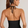Aviora Modal halterneck-top i svart Aviora Modal halterneck-top i svart