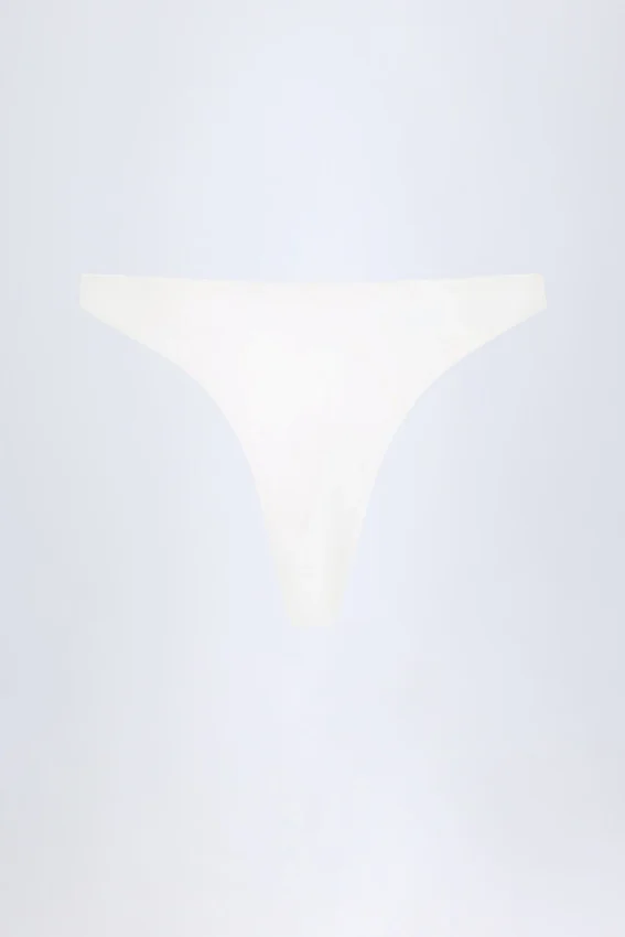 Beqa bikinibyxor med metalldetaljer i vitt Beqa bikinibyxor med metalldetaljer i vitt
