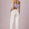 Bobbi Mid-Rise Barrel-Leg Jeans i Ecru Wash Bobbi Mid-Rise Barrel-Leg Jeans i Ecru Wash