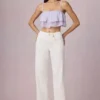 Bobbi Mid-Rise Barrel-Leg Jeans i Ecru Wash Bobbi Mid-Rise Barrel-Leg Jeans i Ecru Wash
