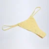 Bosa Broderie Anglaise bikinibyxor med dragsko i citrongult Bosa Broderie Anglaise bikinibyxor med dragsko i citrongult