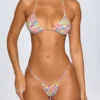 Comino triangel-bikinitopp i ljust mönster Comino triangel-bikinitopp i ljust mönster