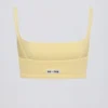 Bralette med fyrkantig halsringning i citrongult Bralette med fyrkantig halsringning i citrongult
