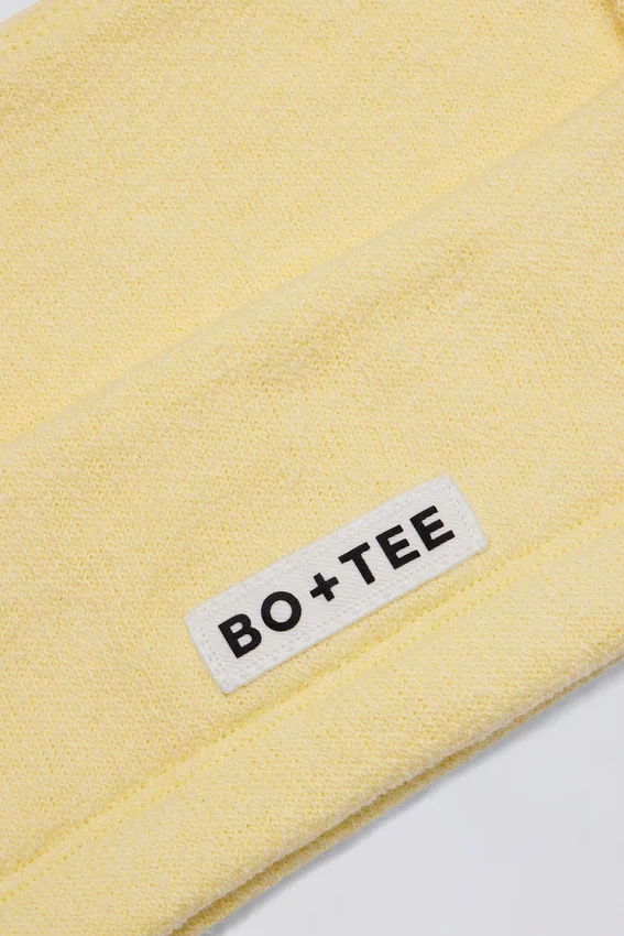 Bralette med fyrkantig halsringning i citrongult Bralette med fyrkantig halsringning i citrongult