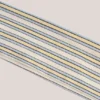 Candy Modal Ribbed Headband i blå och gul rand Candy Modal Ribbed Headband i blå och gul rand