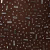 Caprice Sheer Embellished Bodycon Miniklänning i Deep Cocoa Caprice Sheer Embellished Bodycon Miniklänning i Deep Cocoa