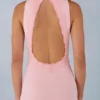 Cataleya Modal halterneck maxiklänning i blushrosa Cataleya Modal halterneck maxiklänning i blushrosa