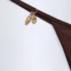 Cebu Charm-Detail stringbikinibyxor i mörk choklad Cebu Charm-Detail stringbikinibyxor i mörk choklad