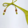 Cebu Charm-Detail stringbikinibyxor i olivgrönt Cebu Charm-Detail stringbikinibyxor i olivgrönt