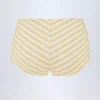 Cerreto midhög hotpants i citrongula ränder Cerreto midhög hotpants i citrongula ränder