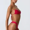 Pensacola Cheeky bikinibyxor i hallonrosa