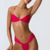 Pensacola Cheeky bikinibyxor i hallonrosa
