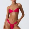 Pensacola Cheeky bikinibyxor i hallonrosa