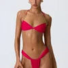 Pensacola Cheeky bikinibyxor i hallonrosa