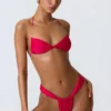 Pensacola Cheeky bikinibyxor i hallonrosa