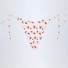 Cove Side-Tie Cheeky bikinibyxor i körsbärsmönster Cove Side-Tie Cheeky bikinibyxor i körsbärsmönster