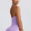 Define Luxe halterneck-linne i lila Define Luxe halterneck-linne i lila