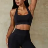 Define Luxe högmidjade biker shorts i svart Define Luxe högmidjade biker shorts i svart