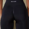 Define Luxe högmidjade biker shorts i svart Define Luxe högmidjade biker shorts i svart