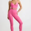 Define Luxe leggings med hög midja i Hot Pink Define Luxe leggings med hög midja i Hot Pink