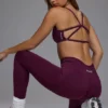 Define Luxe Multiway-sport-BH med öppen rygg i färgen Grape Define Luxe Multiway-sport-BH med öppen rygg i färgen Grape