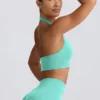 Define Luxe sport-BH med halterneck i mint Define Luxe sport-BH med halterneck i mint