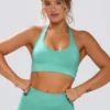 Define Luxe sport-BH med halterneck i mint Define Luxe sport-BH med halterneck i mint