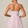 Dottie Tulle Corset Miniklänning i Lilac Dottie Tulle Corset Miniklänning i Lilac