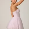 Dottie Tulle Corset Miniklänning i Lilac Dottie Tulle Corset Miniklänning i Lilac