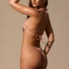 Elaria triangel-bikinitopp i paisleymönster Elaria triangel-bikinitopp i paisleymönster