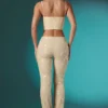 Fallon Petite Embellished Lace Low Rise Trousers i Ivory Fallon Petite Embellished Lace Low Rise Trousers i Ivory