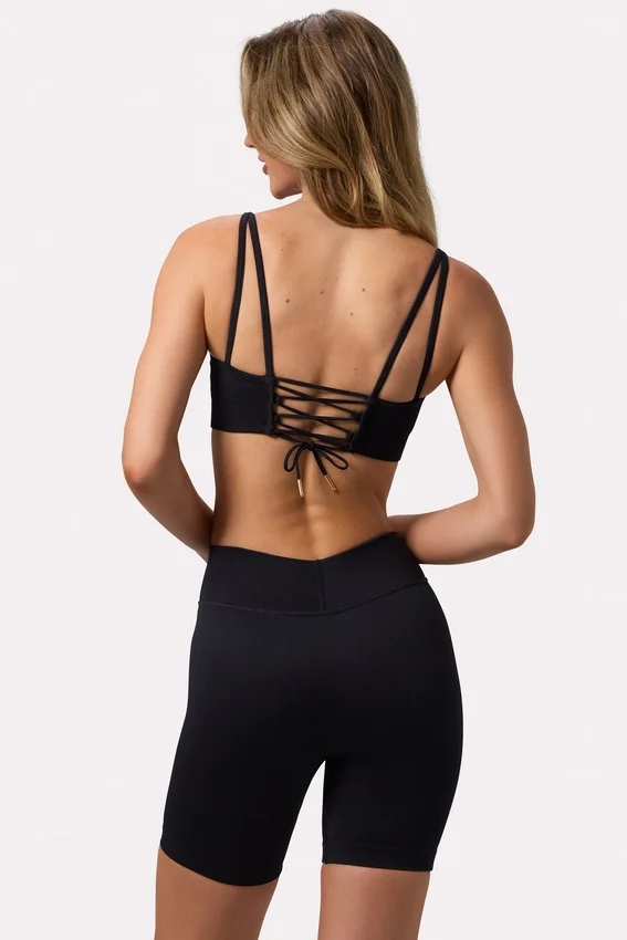 FlexiRib-cykelshorts i svart FlexiRib-cykelshorts i svart