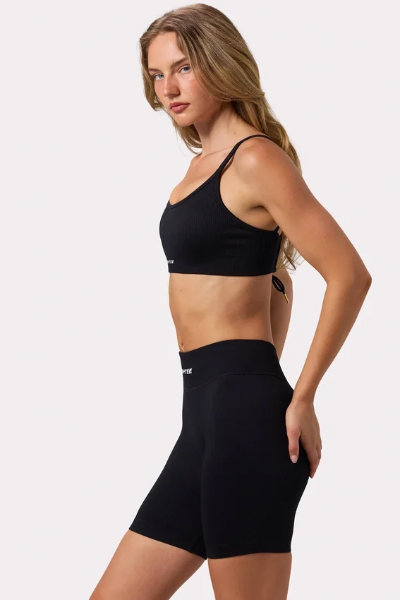 FlexiRib-cykelshorts i svart FlexiRib-cykelshorts i svart