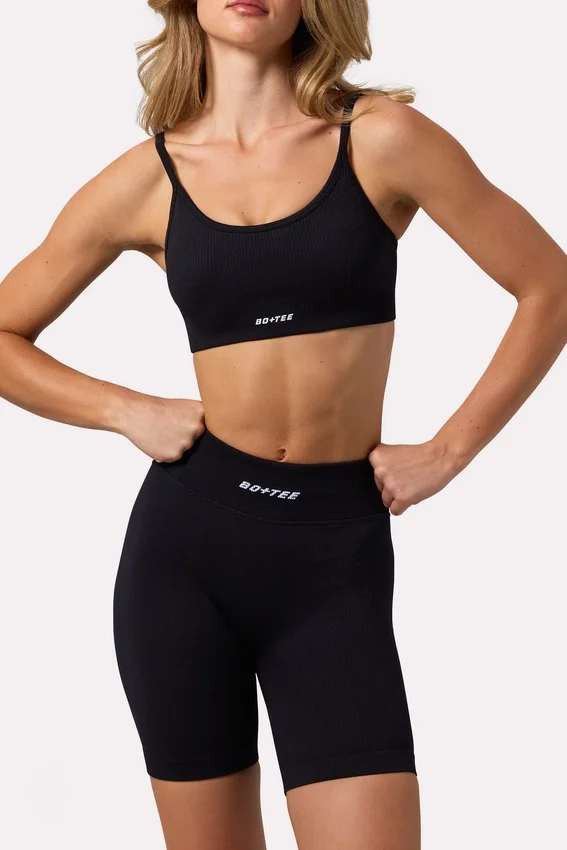 FlexiRib-cykelshorts i svart FlexiRib-cykelshorts i svart