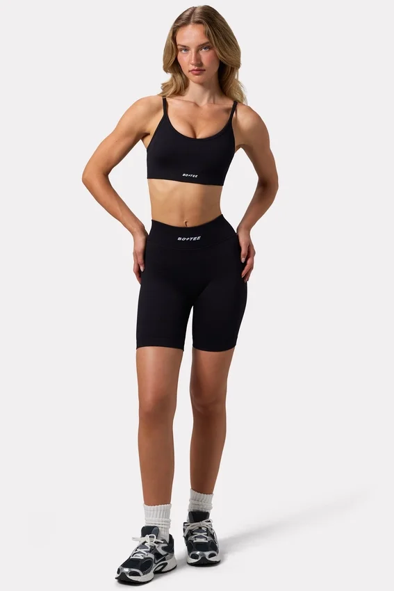 FlexiRib-cykelshorts i svart FlexiRib-cykelshorts i svart