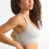 FlexiRib Racerback-sport-BH i grått FlexiRib Racerback-sport-BH i grått