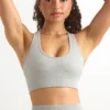 FlexiRib Racerback-sport-BH i grått FlexiRib Racerback-sport-BH i grått