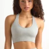 FlexiRib Racerback-sport-BH i grått FlexiRib Racerback-sport-BH i grått