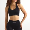 FlexiRib Racerback Sports Bra i svart FlexiRib Racerback Sports Bra i svart