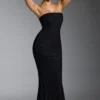Florentina Embellished Corset Gown i svart Florentina Embellished Corset Gown i svart