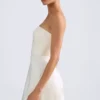 Haisley Bandeau Structured Tulip Miniklänning i elfenben Haisley Bandeau Structured Tulip Miniklänning i elfenben
